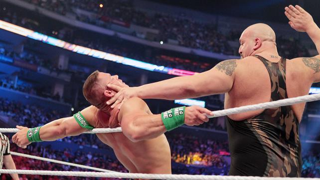SummerSlam в фотографиях: John Cena vs. Big Show vs. Cm Punk