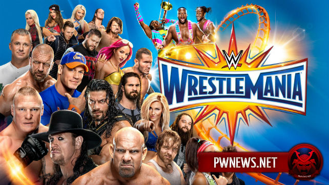 WWE WrestleMania 33 (русская версия от 545TV)