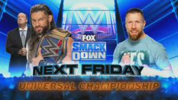 Два титульных матча анонсированы на следующий эфир SmackDown; Командный матч и сегмент назначены на ближайшее Raw