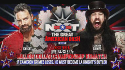 Два титульных матча анонсированы на NXT The Great American Bash 2021 (присутствуют спойлеры)