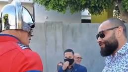 Видео: Джон Сина и Миро встретились на красной ковровой дорожке перед премьерой фильма «Отряд самоубийц: Миссия навылет»