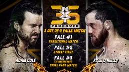 Матч «два фола из трёх» и титульный матч со специальным условием анонсированы на NXT TakeOver: 36 (присутствуют спойлеры)