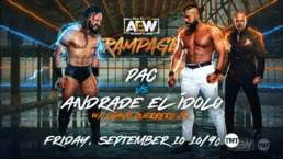 Матч Пака против Андраде Эль Идоло анонсирован на следующий эфир Rampage; Матч назначен на первый Dynamite после All Out