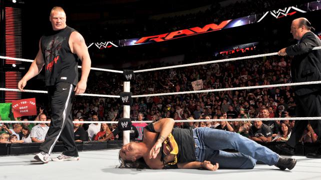 Triple H vs. Brock Lesnar фото