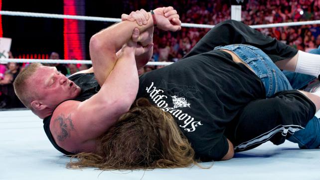 Triple H vs. Brock Lesnar photo