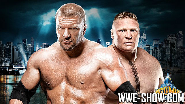 Triple H vs. Brock Lesnar Wrestlemania 29