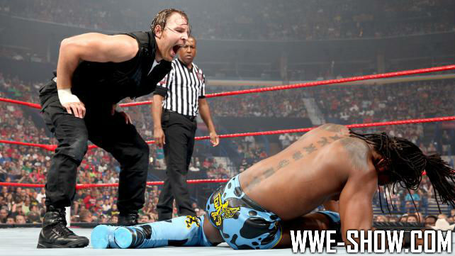 Dean Ambrose vs. Kofi Kingston на SD!