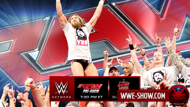 Превью к WWE Monday Night RAW 17.03.14