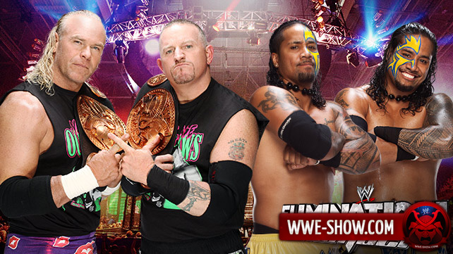 The New Age Outlaws vs. The Usos
