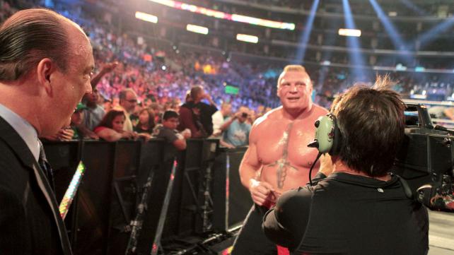 Brock Lesnar vs. Triple H