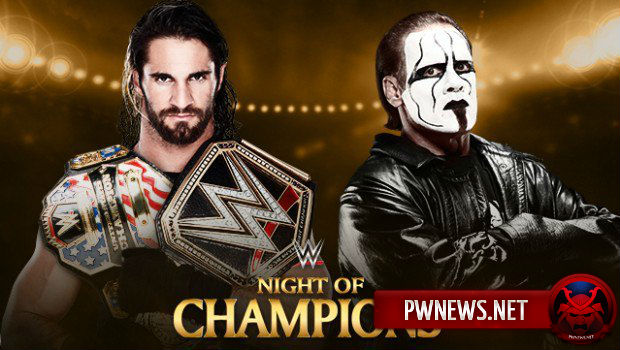 Seth Rollins vs. Sting - Night of Champions 2015