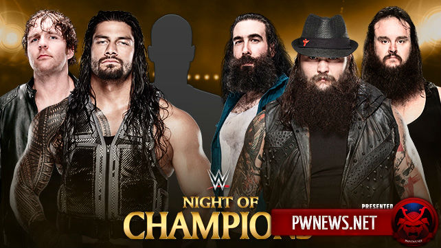 The Wyatt Family vs. Reigns. Ambrose & ???