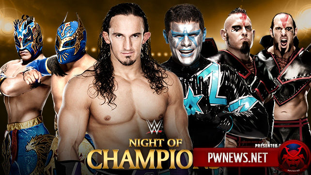 Neville & The Lucha Dragons vs. The Cosmic Wasteland