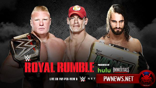 Brock Lesnar vs. John Cena vs. Seth Rollins