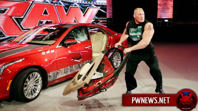 На RAW пострадал фанат из-за Брока Леснара