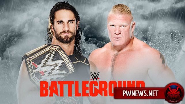 Seth Rollins vs. Brock Lesnar — Battleground