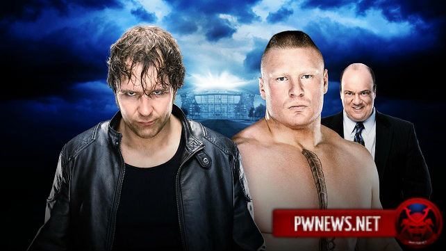 Brock Lesnar vs. Dean Ambrose - WrestleMania 32