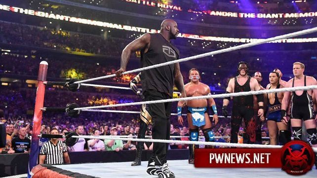 Шакил О’Нил начал приводить себя в форму для матча против Биг Шоу на WrestleMania 33