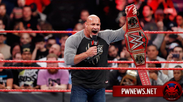 WWE, как сообщается, хотят привлечь Голдберга к участию на 25-й годовщине Raw