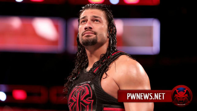 Роман Рейнс в прямом эфире Raw был временно отстранен от выступлений в WWE