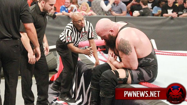 Рефери получил повреждение во время разрушения ринга; Фанаты чантили имя Биг Шоу после RAW