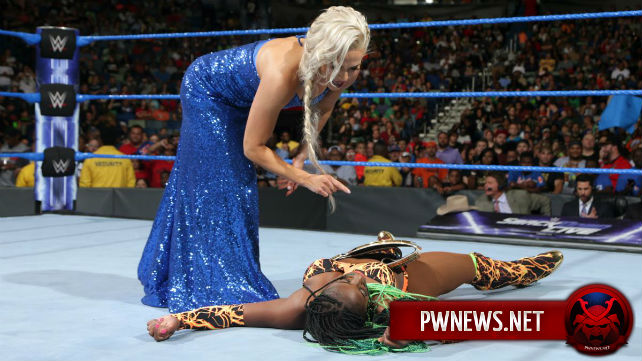Причина попадания Ланы на высокую позицию в женском ростере WWE