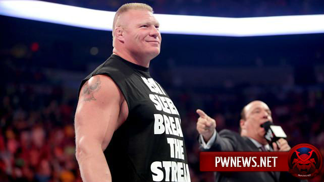Брок Леснар заявлен на первое RAW после WrestleMania 32