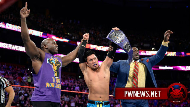 Закулисные новости о смене чемпиона полутяжеловесов на эпизоде Raw