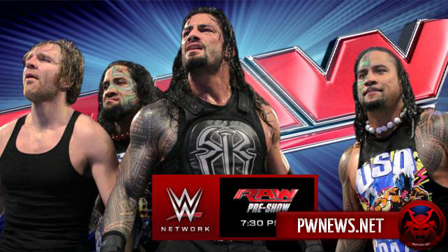 Превью к WWE Monday Night RAW 07.12.2015