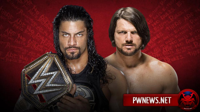 Roman Reigns vs. AJ Styles — Extreme Rules 2016