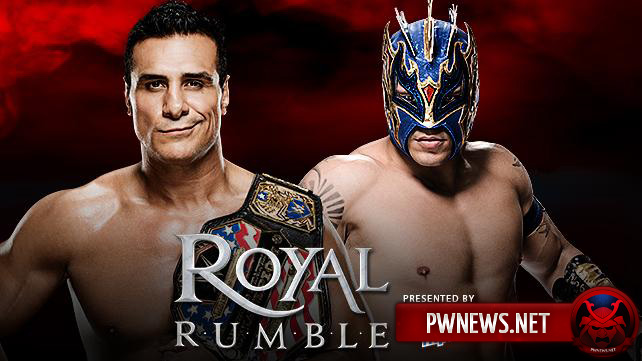 Alberto Del Rio vs. Kalisto — WWE Royal Rumble 2016
