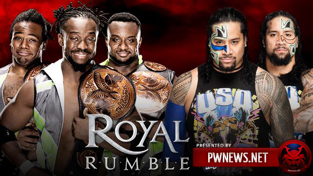 The New Day vs. The Usos — WWE Royal Rumble 2016