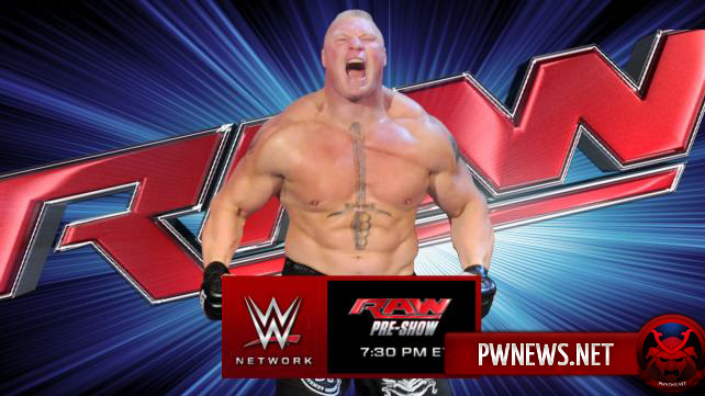 Превью к WWE Monday Night RAW 11.01.2016