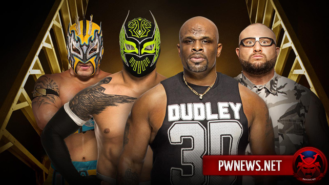 The Lucha Dragons vs. The Dudley Boyz (Kickoff Match)