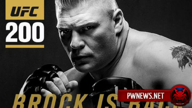 Известен соперник Брока Леснара на UFC 200 (+ интервью Леснара о происходящем)