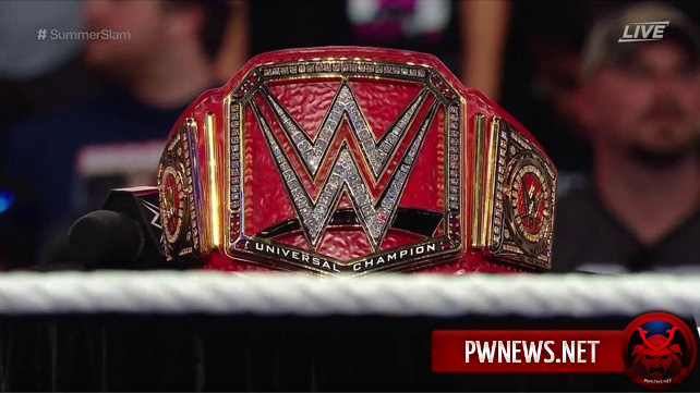 На SummerSlam 2016 презентовали титул чемпиона WWE Universal (6 фото)