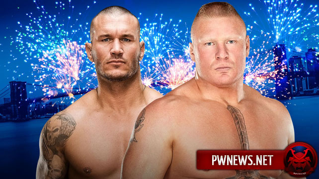 Официально: Randy Orton vs. Brock Lesnar — SummerSlam 2016