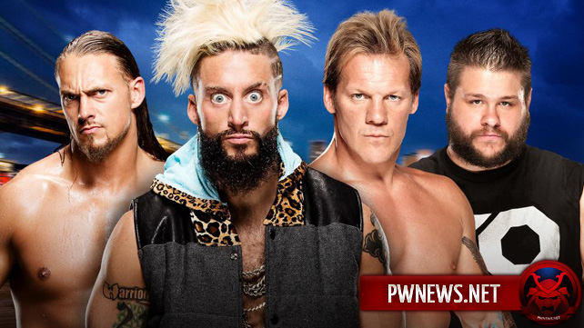 Enzo Amore & Big Cass vs. Chris Jericho & Kevin Owens — SummerSlam 2016