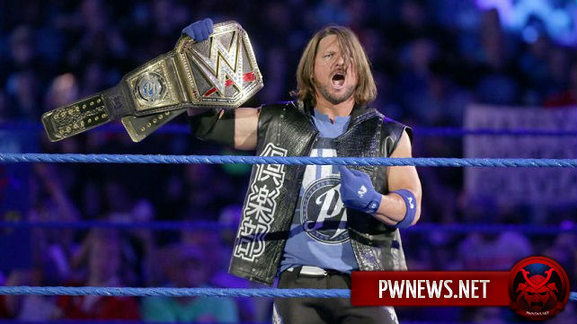 Новости касательно успеха ЭйДжей Стайлза, как чемпиона WWE
