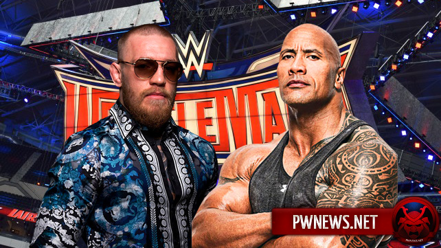 СЛУХИ: WWE готовят сегмент для Конора МакГрегора и Дуэйна Джонсона на Wrestlemania 33?
