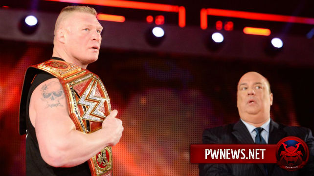 Брок Леснар будет защищать чемпионство Вселенной WWE до Royal Rumble