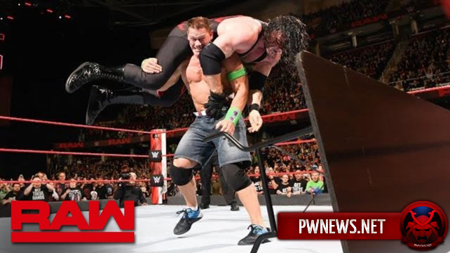 Как заранее анонсированный поединок Джона Сины и Кейна повлиял на просмотры прошедшего Raw?
