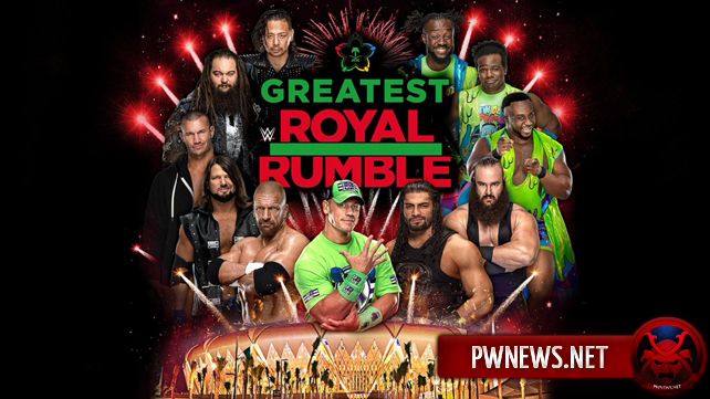 Матч за титул полутяжеловесов анонсирован на Greatest Royal Rumble; Финальный кард шоу Greatest Royal Rumble