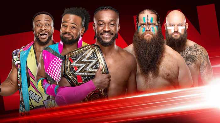 На следующий эпизод Raw объявлен командный матч Нового Дня против Викингов