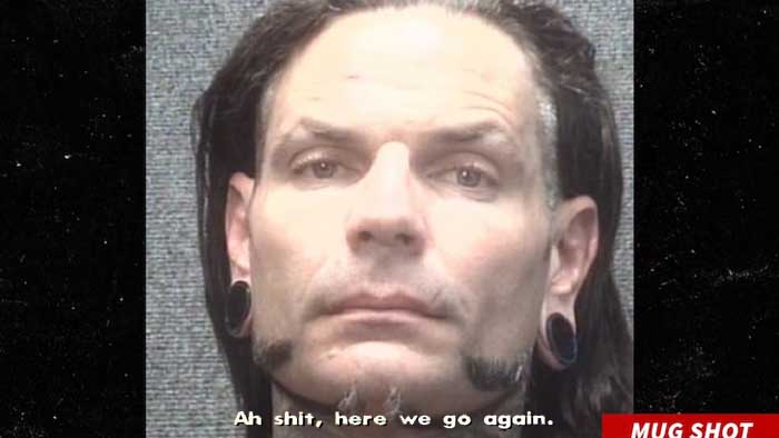 Джефф Харди арестован за распитие спиртных напитков в общественном месте