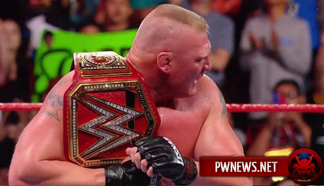 Брок Леснар заявлен на эпизод Raw в ноябре