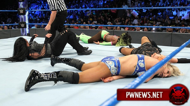 Как четырёхсторонний поединок за первое претендентство на женское чемпионство повлиял на телевизионные рейтинги SmackDown?