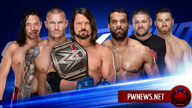 WWE SmackDown Live 19.12.2017 (русская версия от 545TV)
