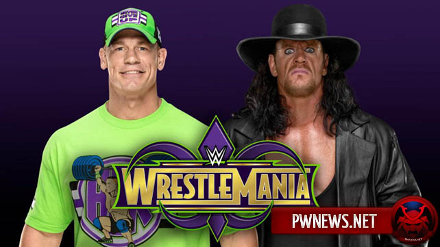 Почему WWE не спешат с анонсом матча Гробовщика против Джона Сины на WrestleMania 34?