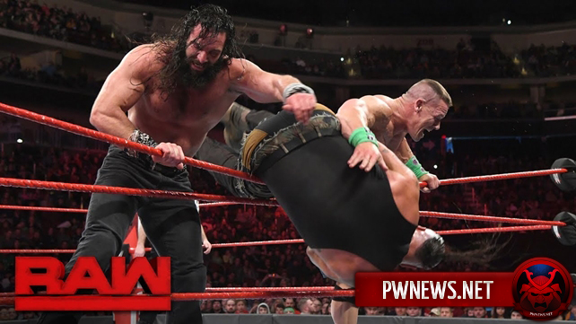 Как поединок с тройной угрозой Элаяса, Джона Сины и Брона Строумана в мейн-ивенте повлиял на просмотры прошедшего Raw?
